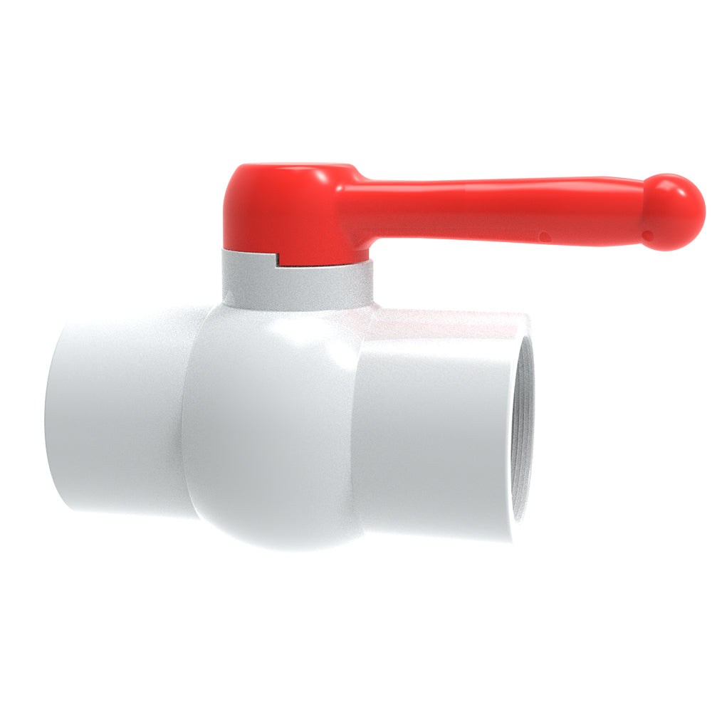 Válvula Compacta De 4 Pulg. PVC CED 40 Cementar