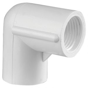 Codo de 90° CEM x ROSC 3/4 Pulg. PVC C40