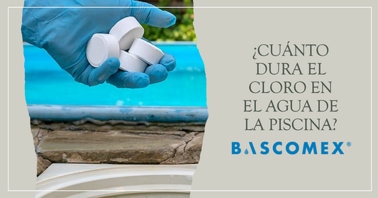 ¿Cuánto dura el cloro en el agua de la piscina?