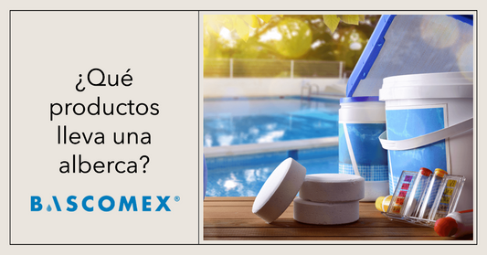 ¿Qué productos lleva una alberca?