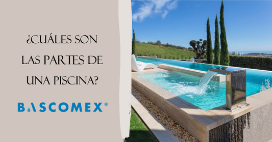 ¿Cuáles son las partes de una piscina?