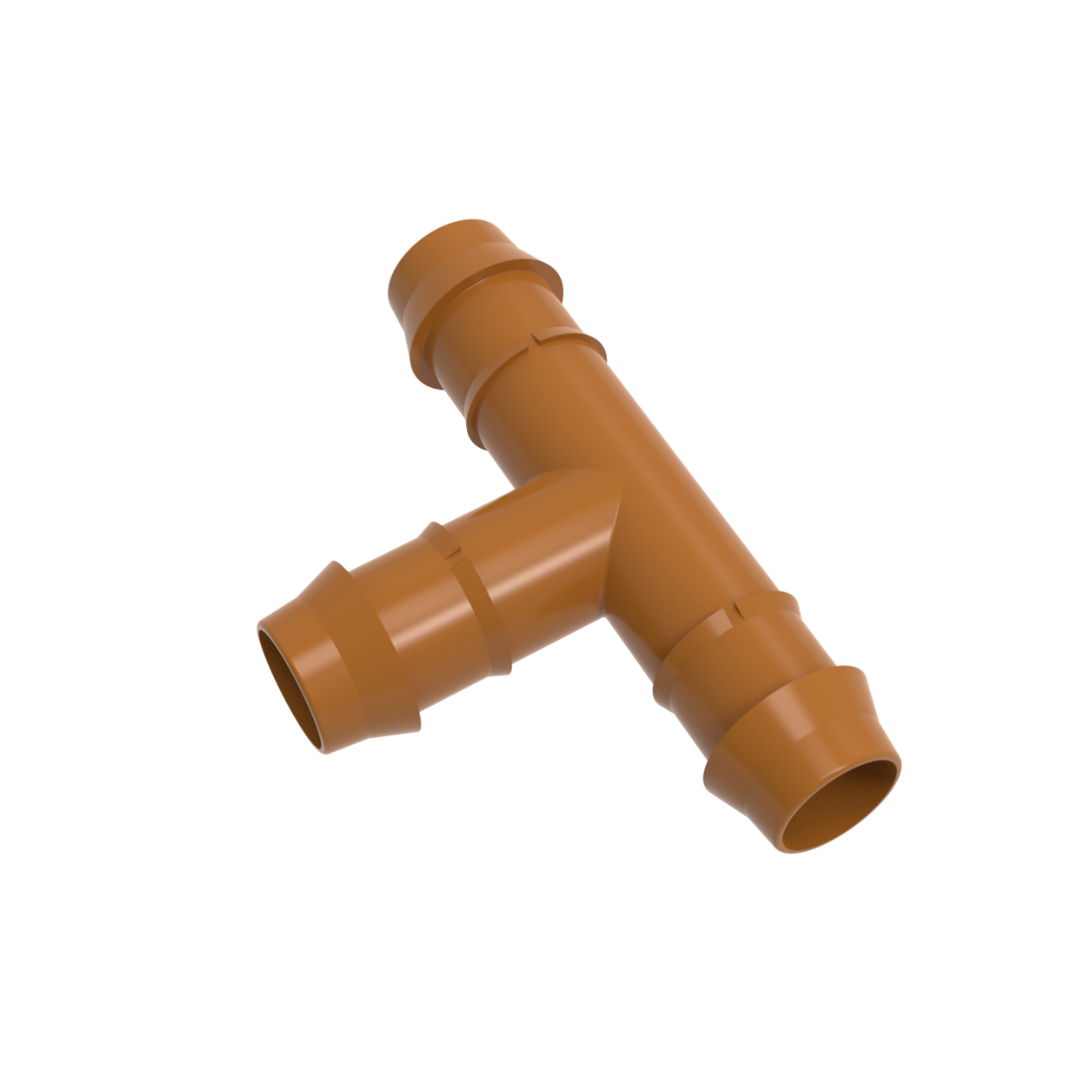 Tee de insercion 17 mm. X 17 mm. X 17 mm.