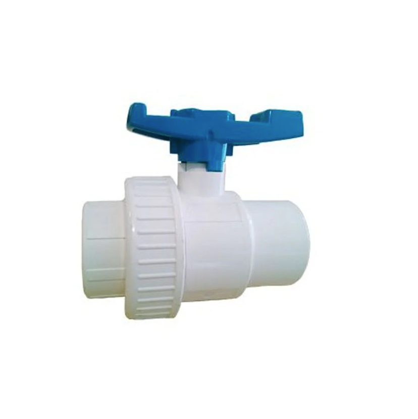 Válvula bola con tuerca union Cementar PVC C40 2''