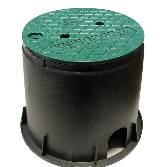 Registro Circular de 10 Pulg. Caja de Válvulas DURA PLASTICS