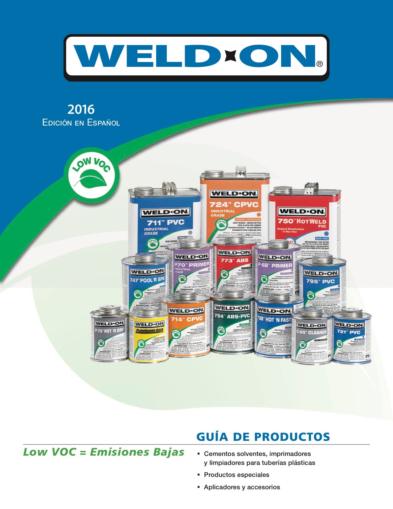 Pegamento WELD-ON 717 para PVC