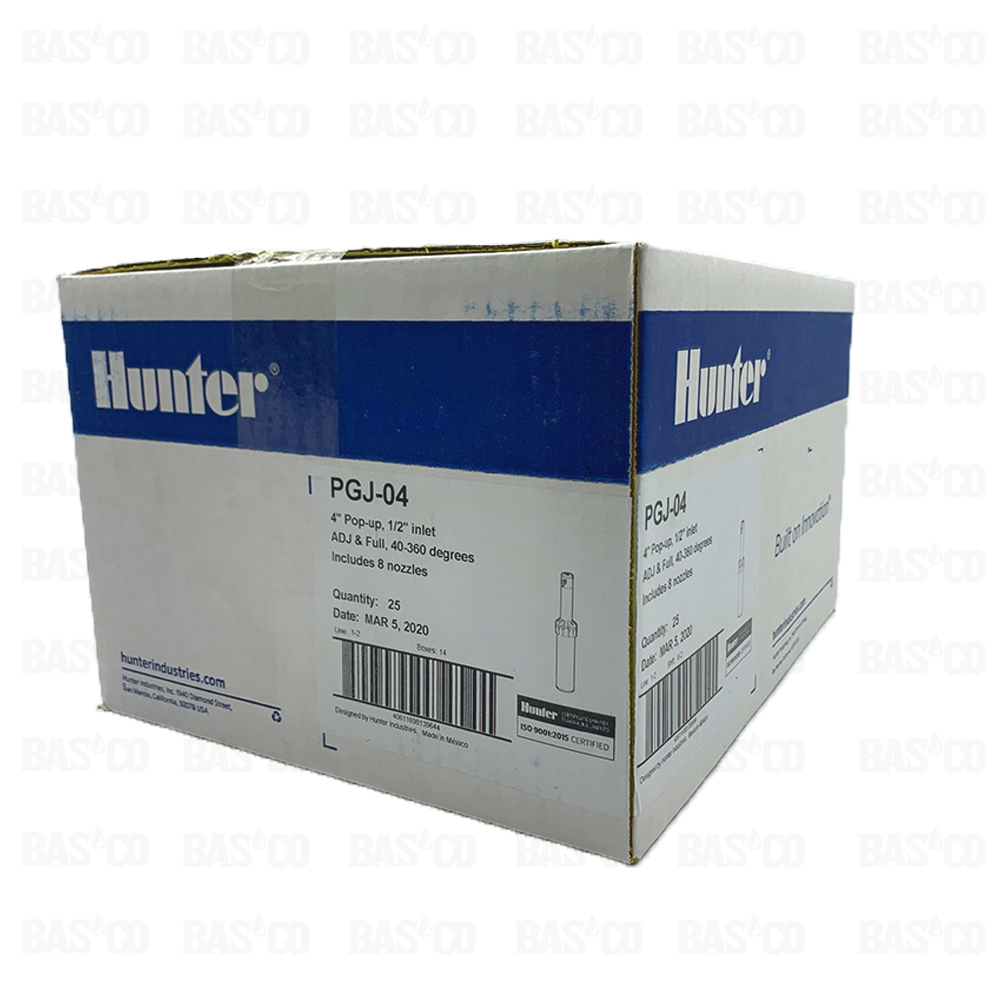 (25) Aspersores Rotores Hunter PGJ - 04 De 4 Pulg.