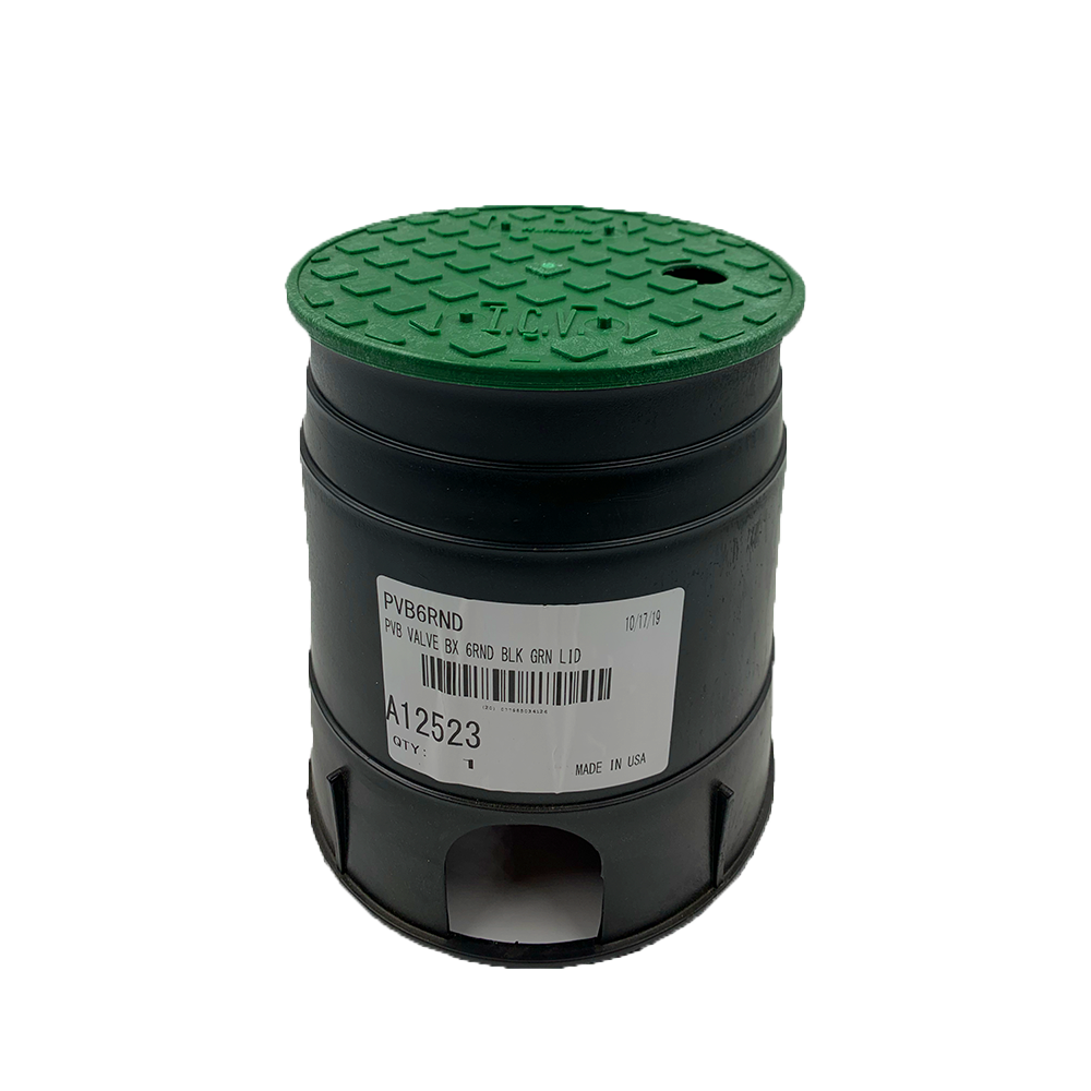 Registro Circular de 6 Pulg. Caja de Válvulas PVB6RND