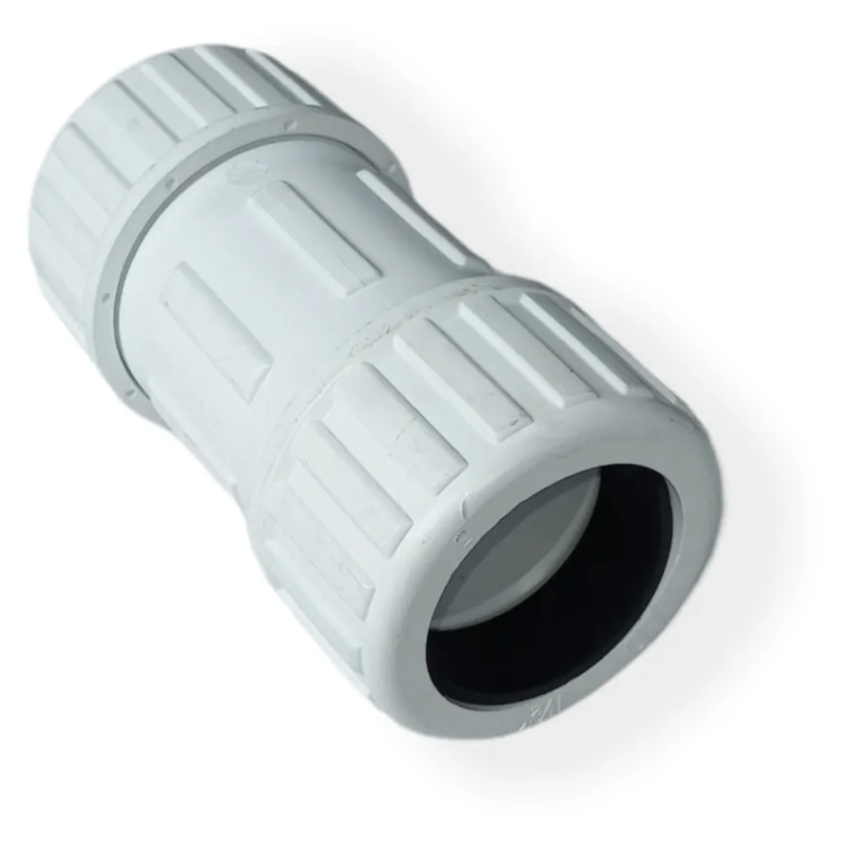Cople de compresión 1 Pulg. PVC C-40