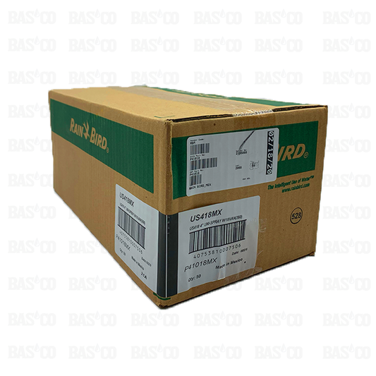 (50) Aspersores Rociadores Rain Bird Con Boquilla 18 VAN UNI-SPRAY
