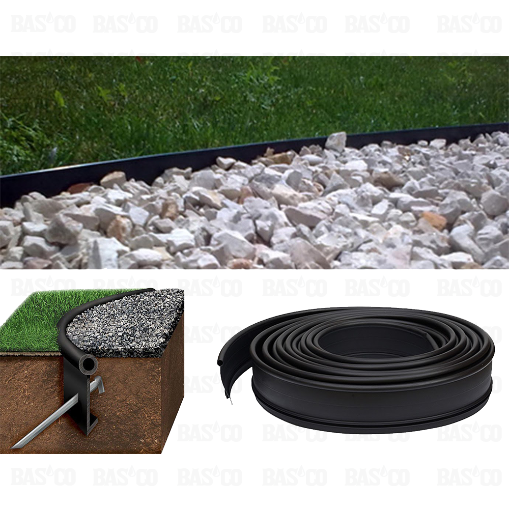 Borde Separador Para Jardín Rollo De 18 Mts. Deluxe