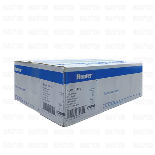 (20) Válvulas Eléctricas Hunter PGV-100G De 1 pulg. Incluye Solenoide