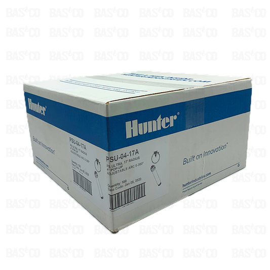 (100) Aspersores Rociador Hunter PSU con Boquilla 17A de 4 pulg.